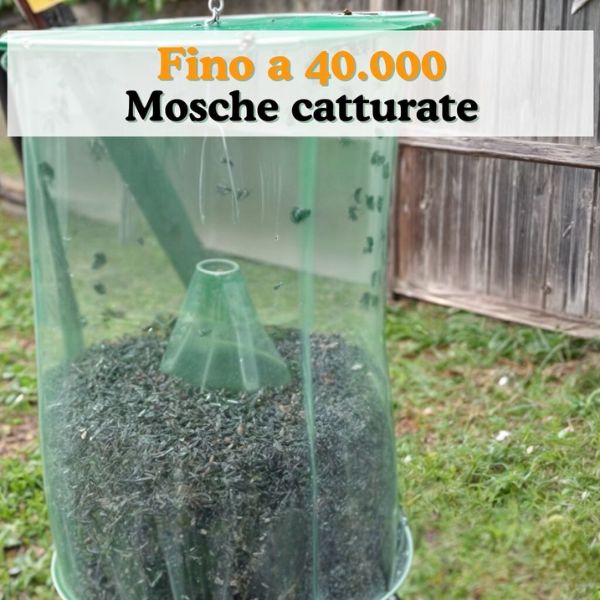 Eco-Friendly Fly Trap Reusable Green Plastic | Flycapture-2
