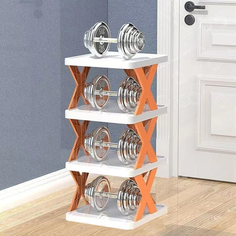 Foldable Multi-Layer Shoe Rack – Compact Entryway Shoe Storage Organizer for Small Spaces, Durable and Versatile Design 8