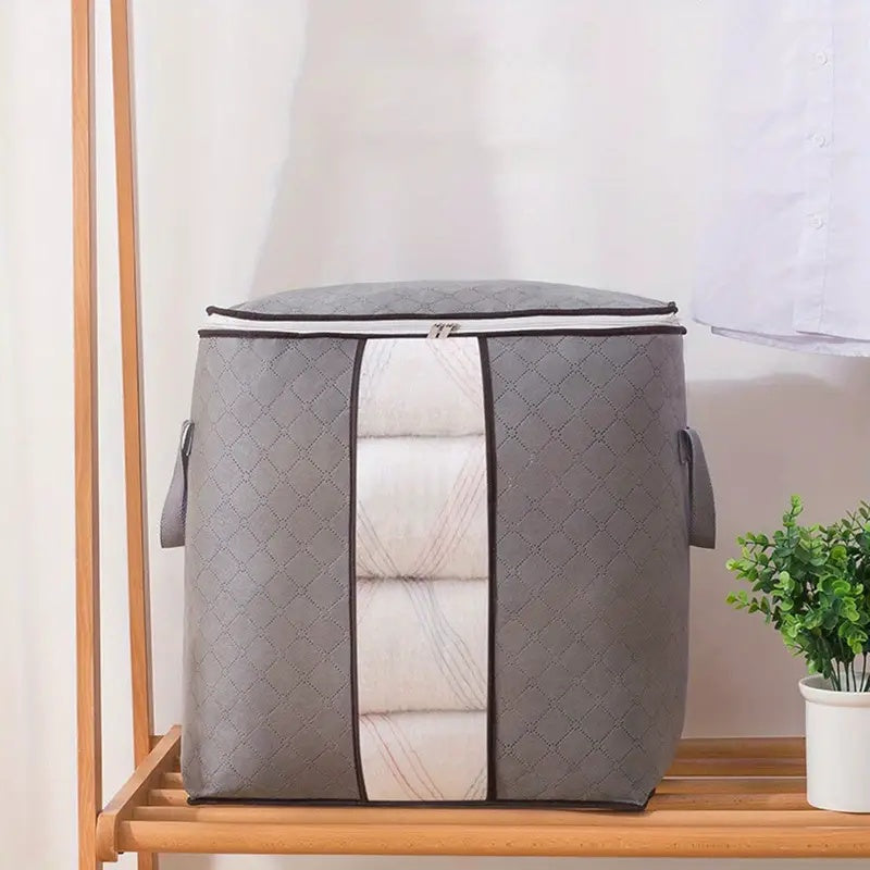 Foldable Storage Bag with Window – Dust and Moisture Resistant Clothing Organizer for Closet and Bedroom 2