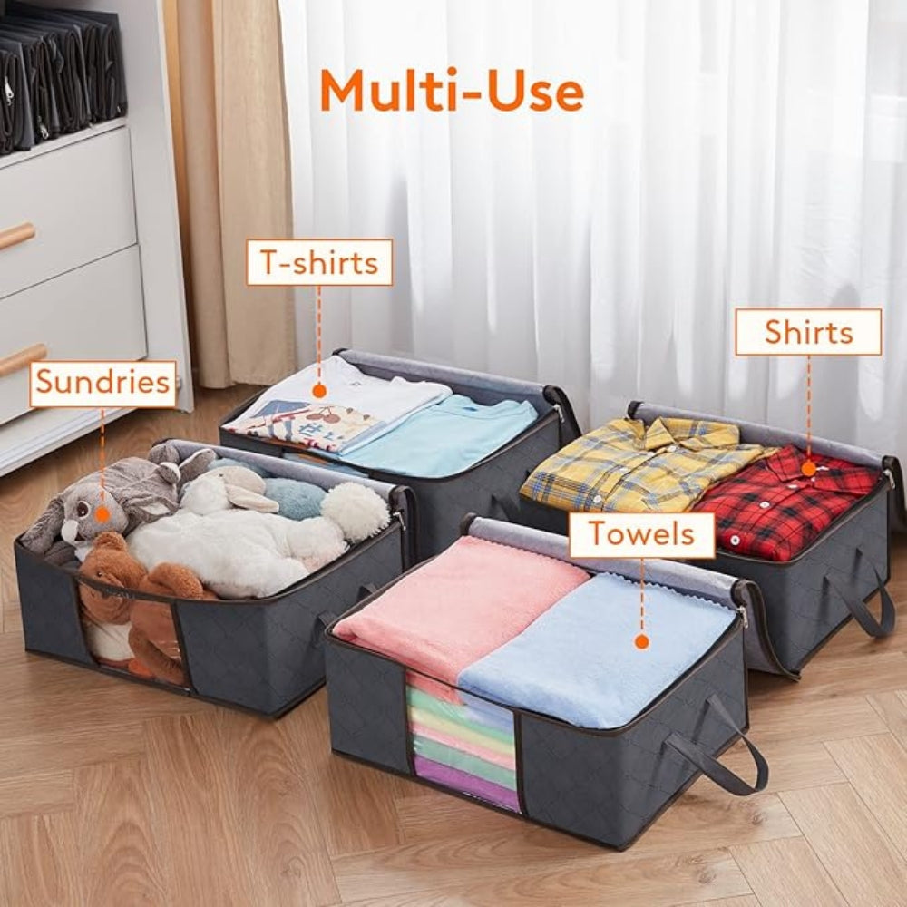Foldable Storage Bag with Window – Dust and Moisture Resistant Clothing Organizer for Closet and Bedroom 5