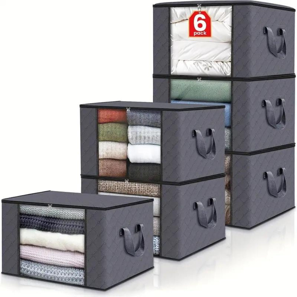 Foldable Storage Bag with Window – Dust and Moisture Resistant Clothing Organizer for Closet and Bedroom 8