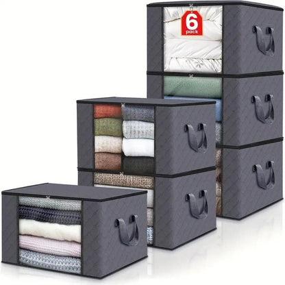 Foldable Storage Bag with Window – Dust and Moisture Resistant Clothing Organizer for Closet and Bedroom 8