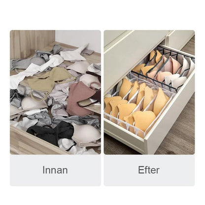 Foldable Underwear Organizer with Multiple Compartments – Space-Saving Storage Solution for Lingerie and Accessories 6