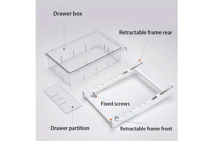 Fridge Storage Containers for Organized Refrigerator – Space-Saving Food Organizer in Durable Plastic 4