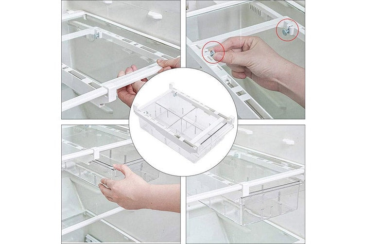 Fridge Storage Containers for Organized Refrigerator – Space-Saving Food Organizer in Durable Plastic 5