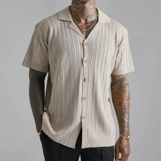 Casual Knitted Men's Shirt | Ryan