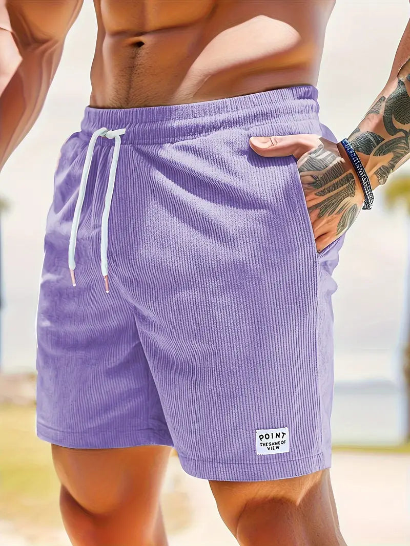 Corduroy Casual Shorts | Mateo