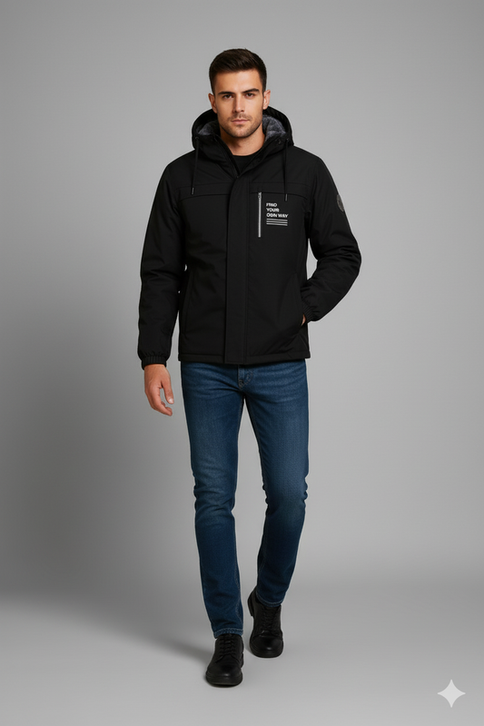 Men Insulated Hooded Winter Jacket | Philip