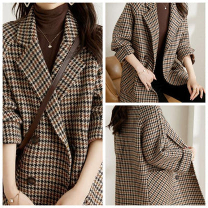 Women Wool Coat Black | Sophie-5