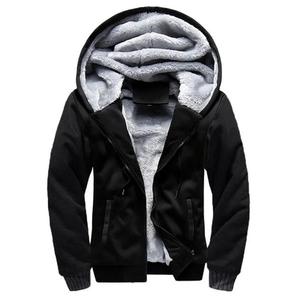 Men Fleece-Lined Winter Hoodie | Jack