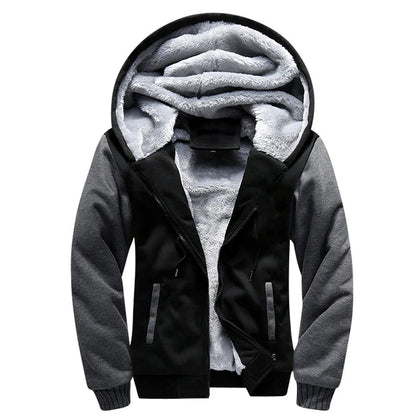 Men Fleece-Lined Winter Hoodie | Jack