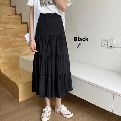 Tiered Maxi Skirt for Women | Olivia