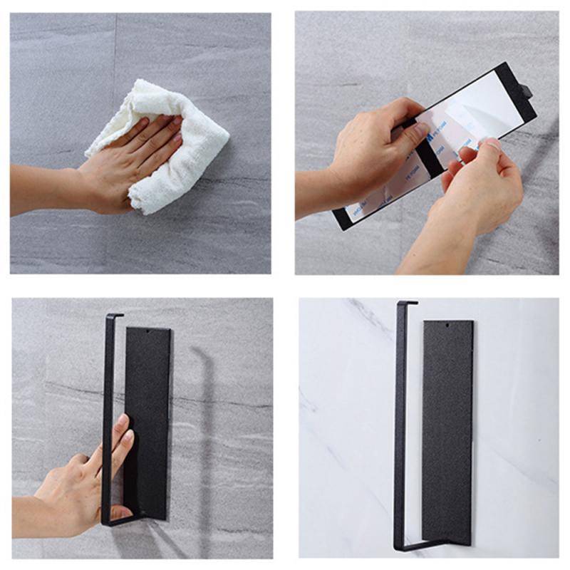 Wall-Mounted Paper Towel Rack – Space-Saving Adhesive Holder