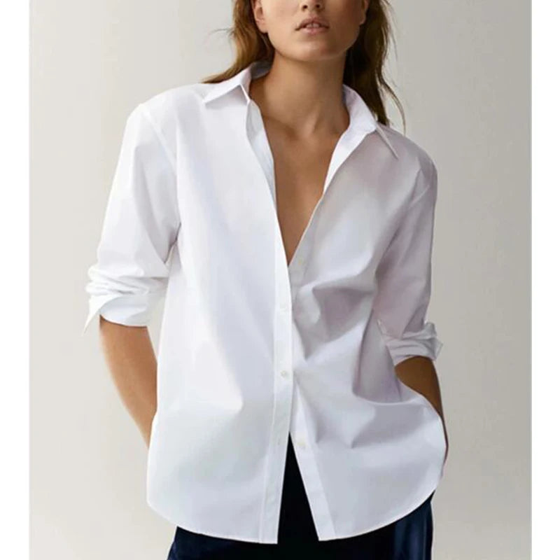 Classic White Shirt | Clarisa