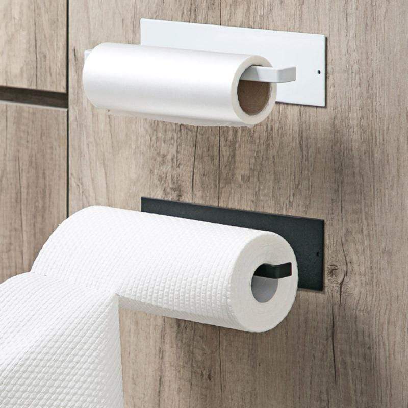 Wall-Mounted Paper Towel Rack – Space-Saving Adhesive Holder
