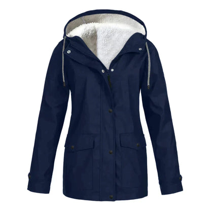 Women Waterproof Hooded Parka | Elisia