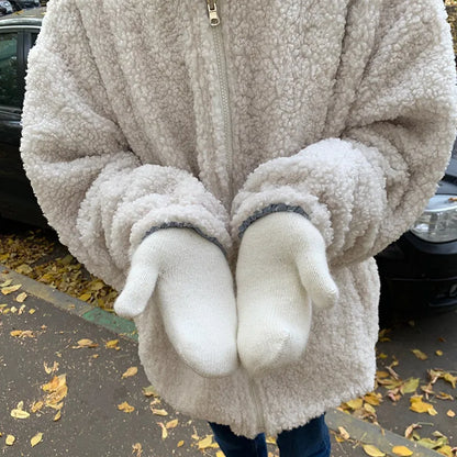 Women Soft Knit Mittens | Wilma