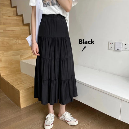 Tiered Maxi Skirt for Women | Olivia