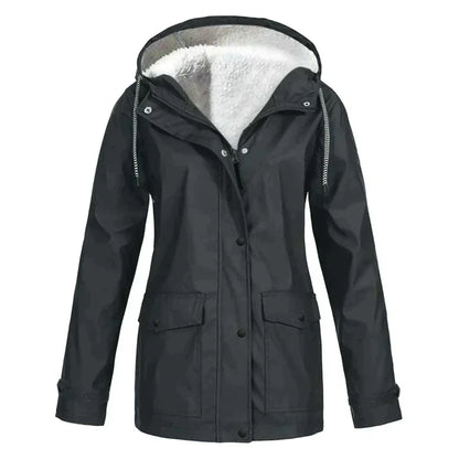 Women Waterproof Hooded Parka | Elisia