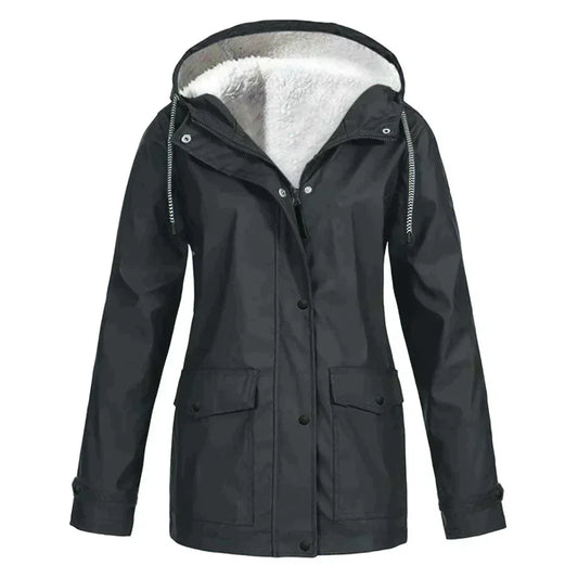 Women Waterproof Hooded Parka | Elisia