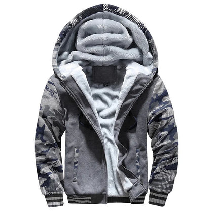 Men Fleece-Lined Winter Hoodie | Jack