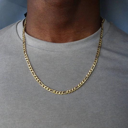 Men's Chain Necklace Silver Stainless Steel | Urban Style-1
