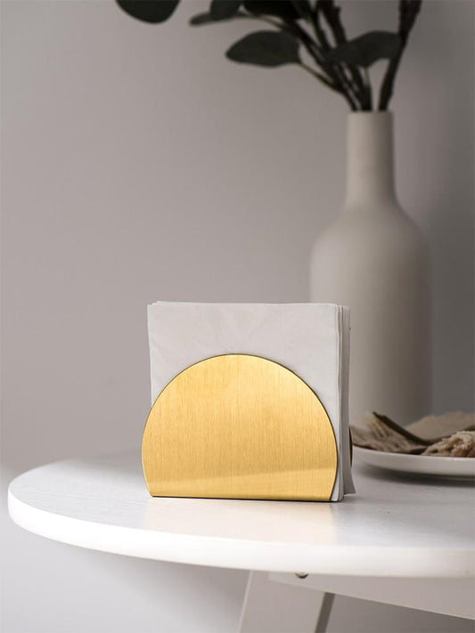 Stainless Steel Napkin Holder – Modern Countertop Organizer
