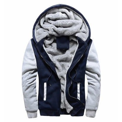 Men Fleece-Lined Winter Hoodie | Jack