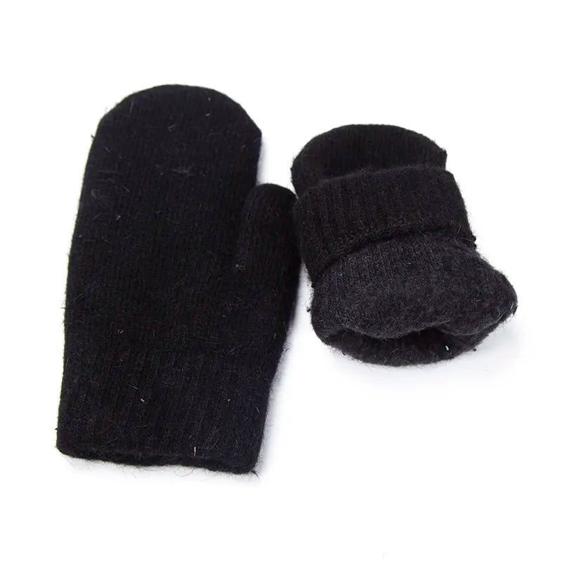 Women Soft Knit Mittens | Wilma