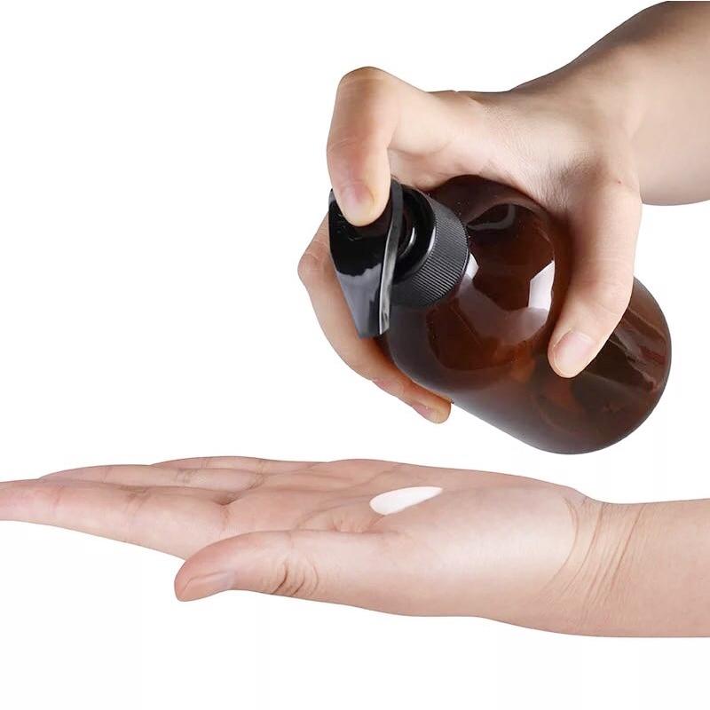 500ml Refillable Soap Dispenser – Plastic Pump Bottle