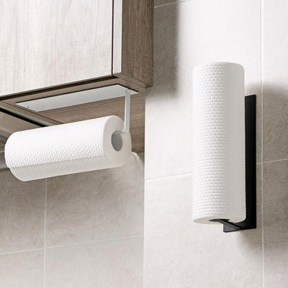 Wall-Mounted Paper Towel Rack – Space-Saving Adhesive Holder