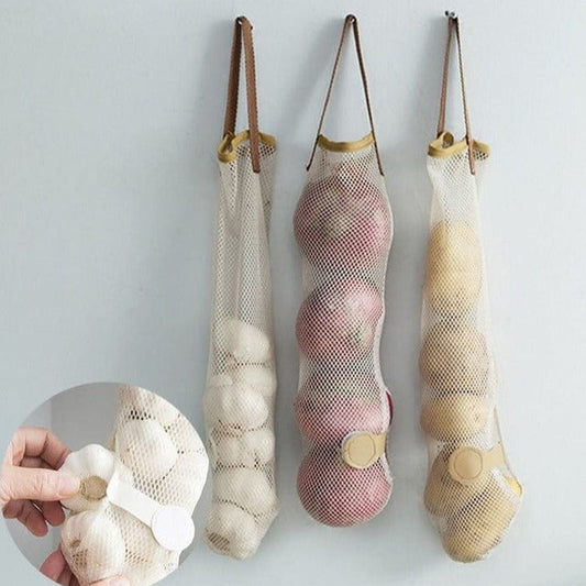 Reusable Hanging Storage Bag for Produce