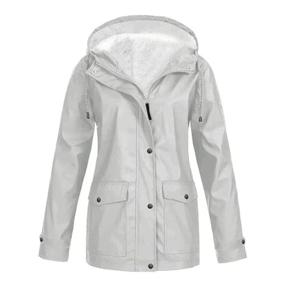 Women Waterproof Hooded Parka | Elisia