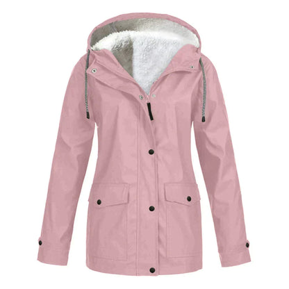 Women Waterproof Hooded Parka | Elisia
