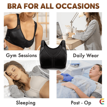 High Support Sports Bra with Adjustable Straps – Comfortable and Breathable for Workouts and Daily Wear 8