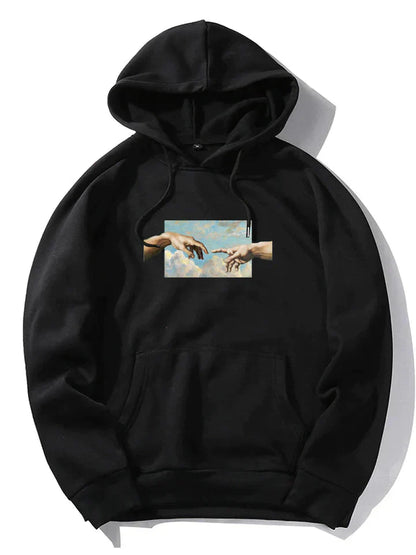 Men Art-Inspired Graphic Hoodie | Benjamin