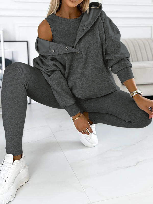 Women Oversized Hoodie & Leggings Set | Charisma