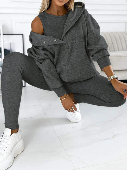 Women Oversized Hoodie & Leggings Set | Charisma