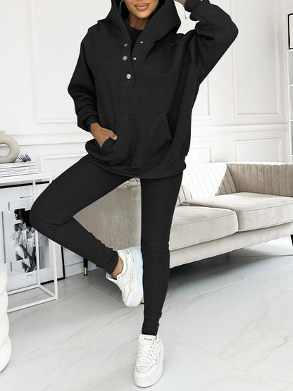 Women Oversized Hoodie & Leggings Set | Charisma