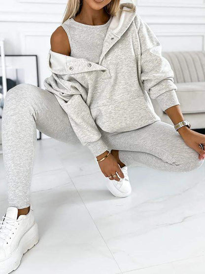 Women Oversized Hoodie & Leggings Set | Charisma