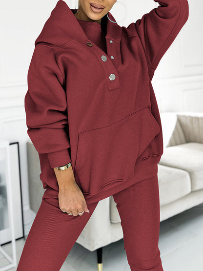 Women Oversized Hoodie & Leggings Set | Charisma