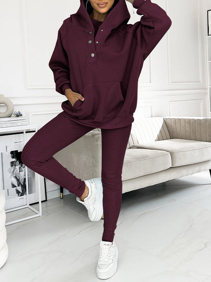 Women Oversized Hoodie & Leggings Set | Charisma