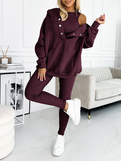 Women Oversized Hoodie & Leggings Set | Charisma