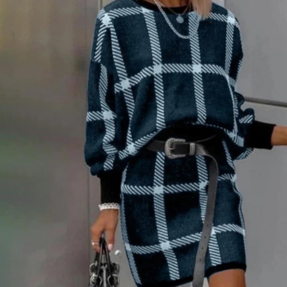 Plaid Sweater Dress | Eden