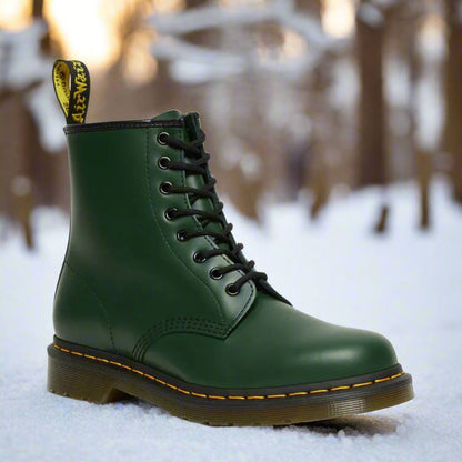 Men's Snow Boots Black Water-Resistant PU Eco-Leather | Arctic-5