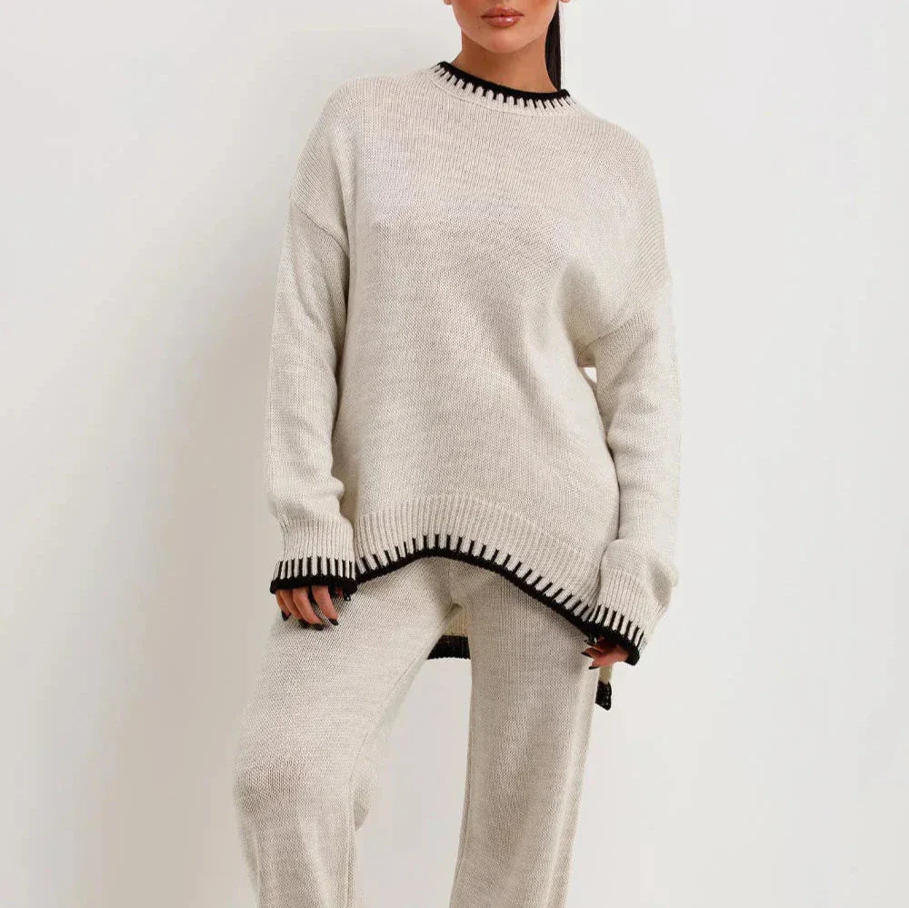 Sophie | Trim Knit Lounge Set