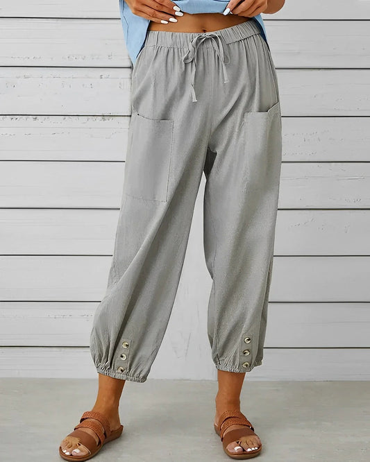 High Waist Wide Trousers | Floryn