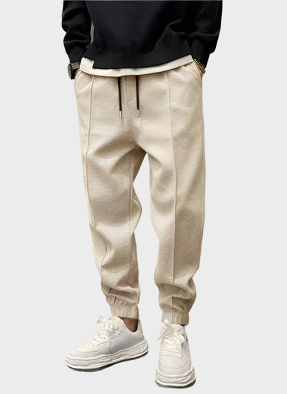 Variant image for Men's Trousers Black Cotton | Urban Style-29