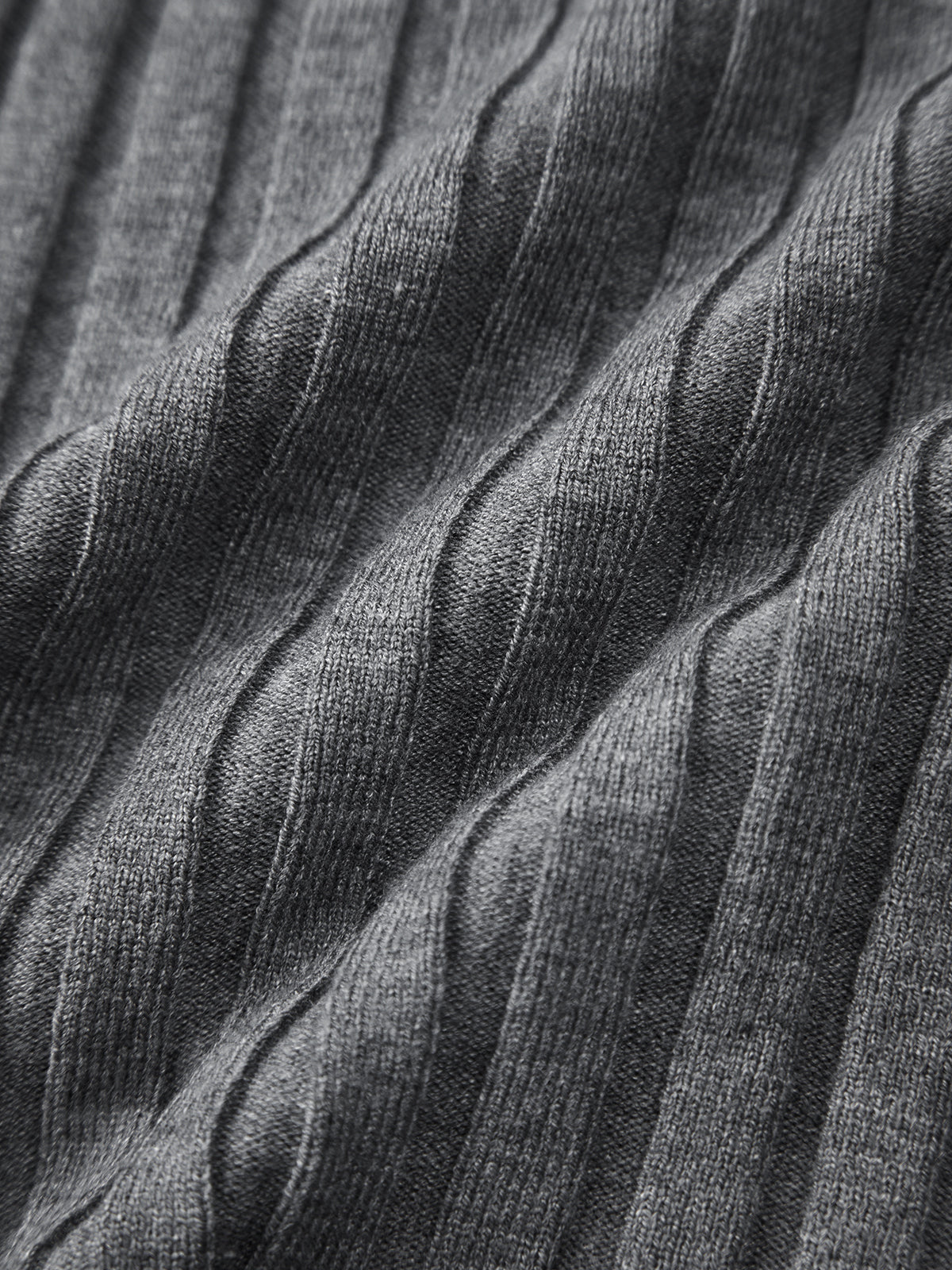 Women Ribbed V-Neck Pullover Sweater | Analina
