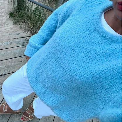 Women Soft Oversized Pullover Sweater | Amaris